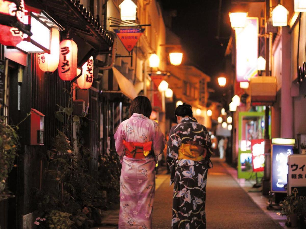 Ooedo Onsen Monogatari Premium Saiki Bekkan Misasa Esterno foto